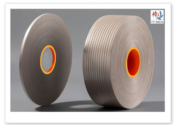 Custom sizes Phlogopite Mica Tape For Cables , 2 In 1 mica Insulation Tape