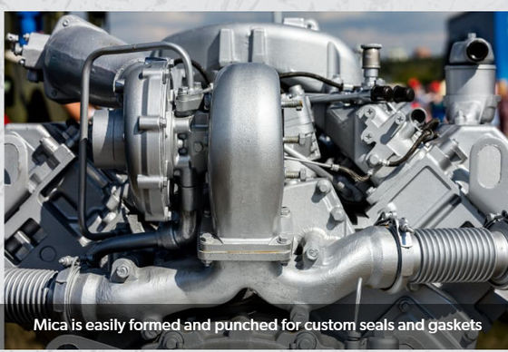 Custom Mica Parts For Automotive Starter Motor , Mica Seals And Gaskets