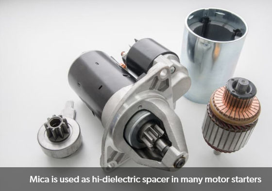 Custom Mica Parts For Automotive Starter Motor , Mica Seals And Gaskets