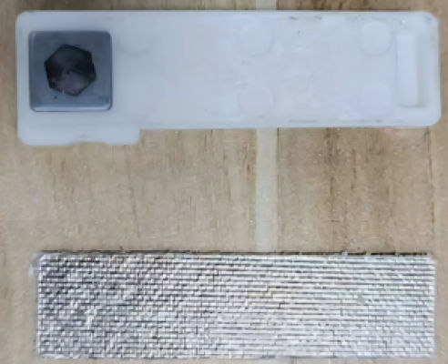 2D Rigid Mica Plate With Back Glued Phlogopite Mica Sheet for fixing or fastening