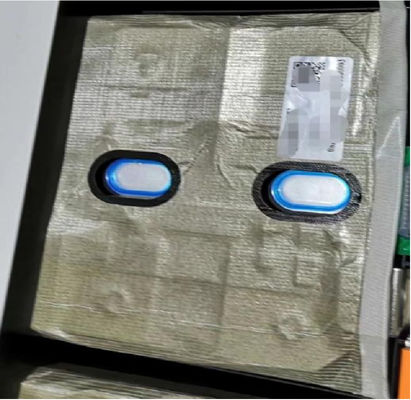 Mica Products For EV Battery Insulation , Back Glued 2D Phologopite Mica Board