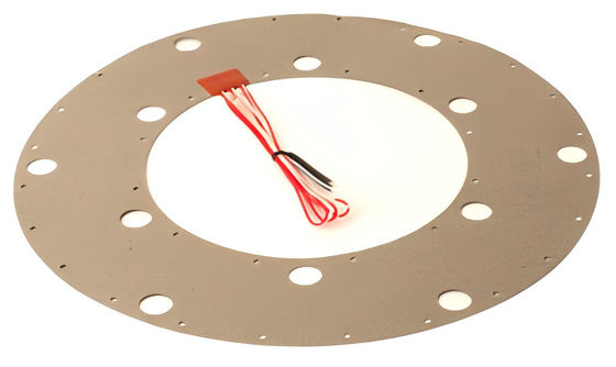 O Placa de aquecimento de mica em forma de anel, folha de mica de flogopita rígida 2D em forma especial