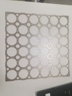 Mica Cover For Energy Battery Cells , Mica Insulation Board For 32650 Cylinder Li Ion Cells