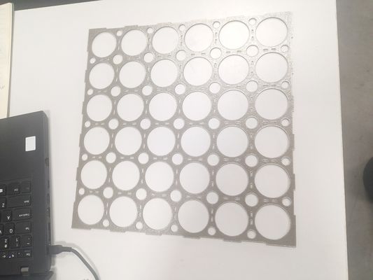 Mica Cover For Energy Battery Cells , Mica Insulation Board For 32650 Cylinder Li Ion Cells