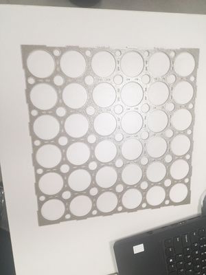 Mica Cover For Energy Battery Cells , Mica Insulation Board For 32650 Cylinder Li Ion Cells