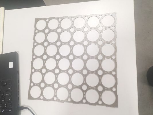 Mica Cover For Energy Battery Cells , Mica Insulation Board For 32650 Cylinder Li Ion Cells