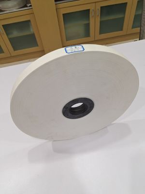 White Color PPD Embossed Tape High Tensile Strength For Armored Cables