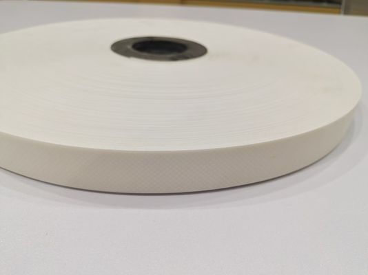 White Color PPD Embossed Tape High Tensile Strength For Armored Cables