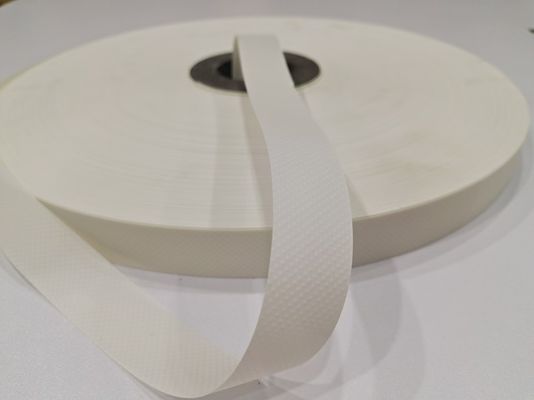 White Color PPD Embossed Tape High Tensile Strength For Armored Cables