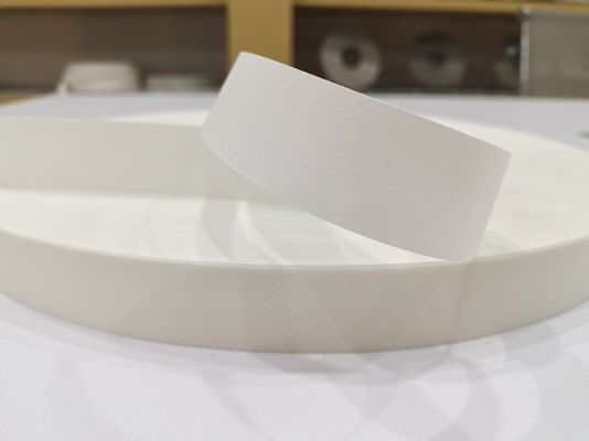 White Color PPD Embossed Tape High Tensile Strength For Armored Cables