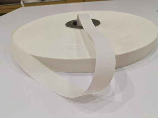 White Color PPD Embossed Tape High Tensile Strength For Armored Cables