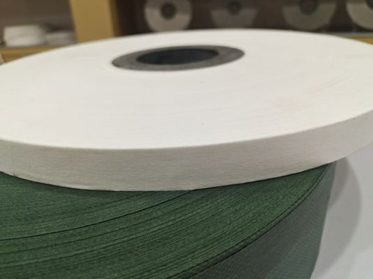 White Color Non Woven Fabric Tape For Fire Resistant Wire And Cable Industry