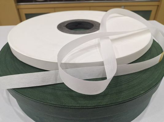 White Color Non Woven Fabric Tape For Fire Resistant Wire And Cable Industry
