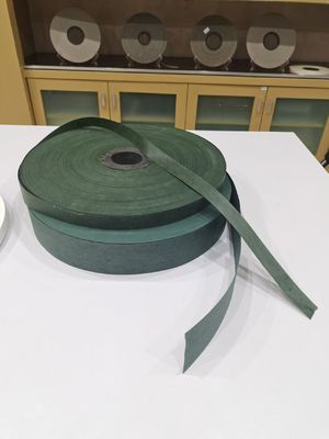 Oliver Green Color Non Woven Fabric Tape Roll For Cable Industry