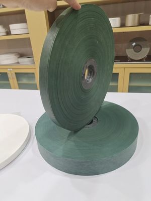 Oliver Green Color Non Woven Fabric Tape Roll For Cable Industry