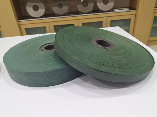 Oliver Green Color Non Woven Fabric Tape Roll For Cable Industry