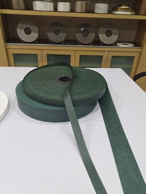 Oliver Green Color Non Woven Fabric Tape Roll For Cable Industry