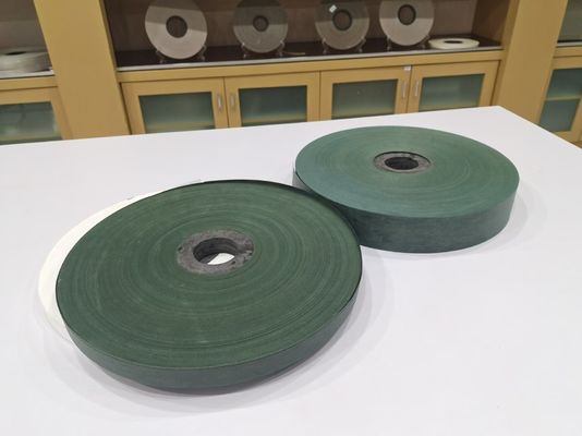 Oliver Green Color Non Woven Fabric Tape Roll For Cable Industry