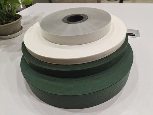 White PE Bonded Non Woven Fabric Strong Insulation With PE Film For Cables