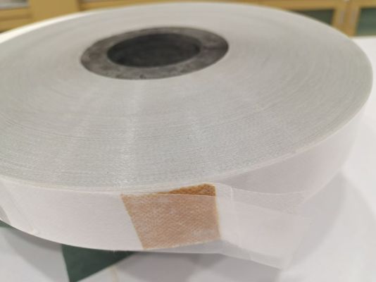 White PE Bonded Non Woven Fabric Strong Insulation With PE Film For Cables