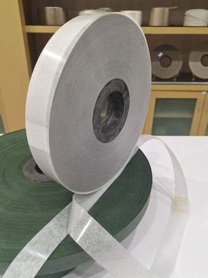 White PE Bonded Non Woven Fabric Strong Insulation With PE Film For Cables