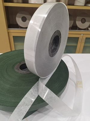 White PE Bonded Non Woven Fabric Strong Insulation With PE Film For Cables