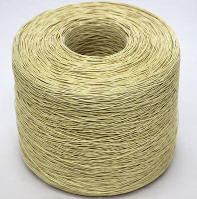 Flame Retardant Rock Wool Rope / Inorganic Paper Rope For Cables And Wires