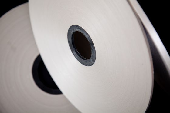 Double Fiber Glass Mica Tape Roll , Phlogopite Mica Tape Electrical Insulation