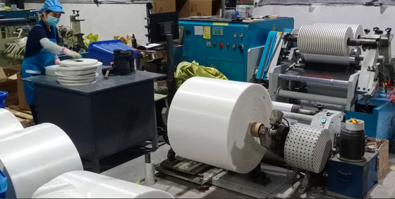 White Synthetic Mica Tapes For Cables , Mica Tape As Fire Resistant Insulation Barrier