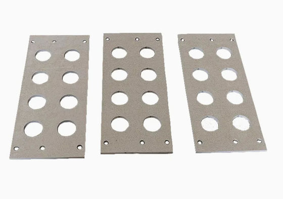 Mica Insulation Sheet To Replace Plastic Cell Holder Plates In Cylinder Lithium Battery Pack For Higher Fire Resistance