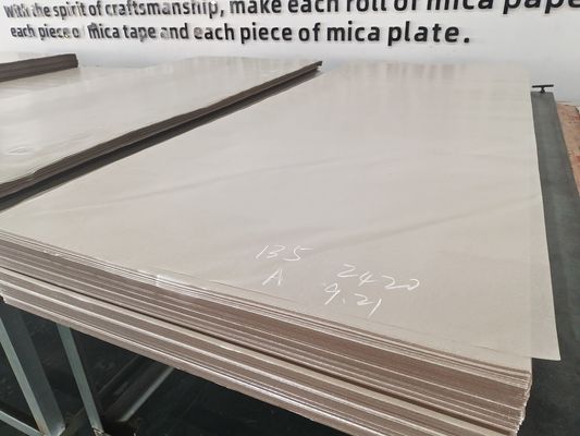 Materiais de isolamento Folha de mica flexível para substituir o papel de peixe para o pacote de baterias de lítio